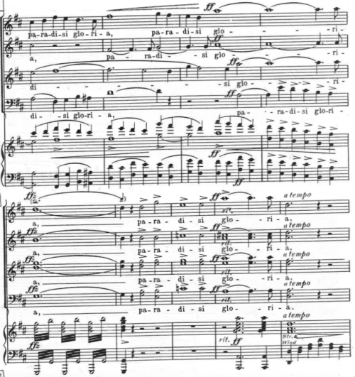 Dvorak paradisi gloria